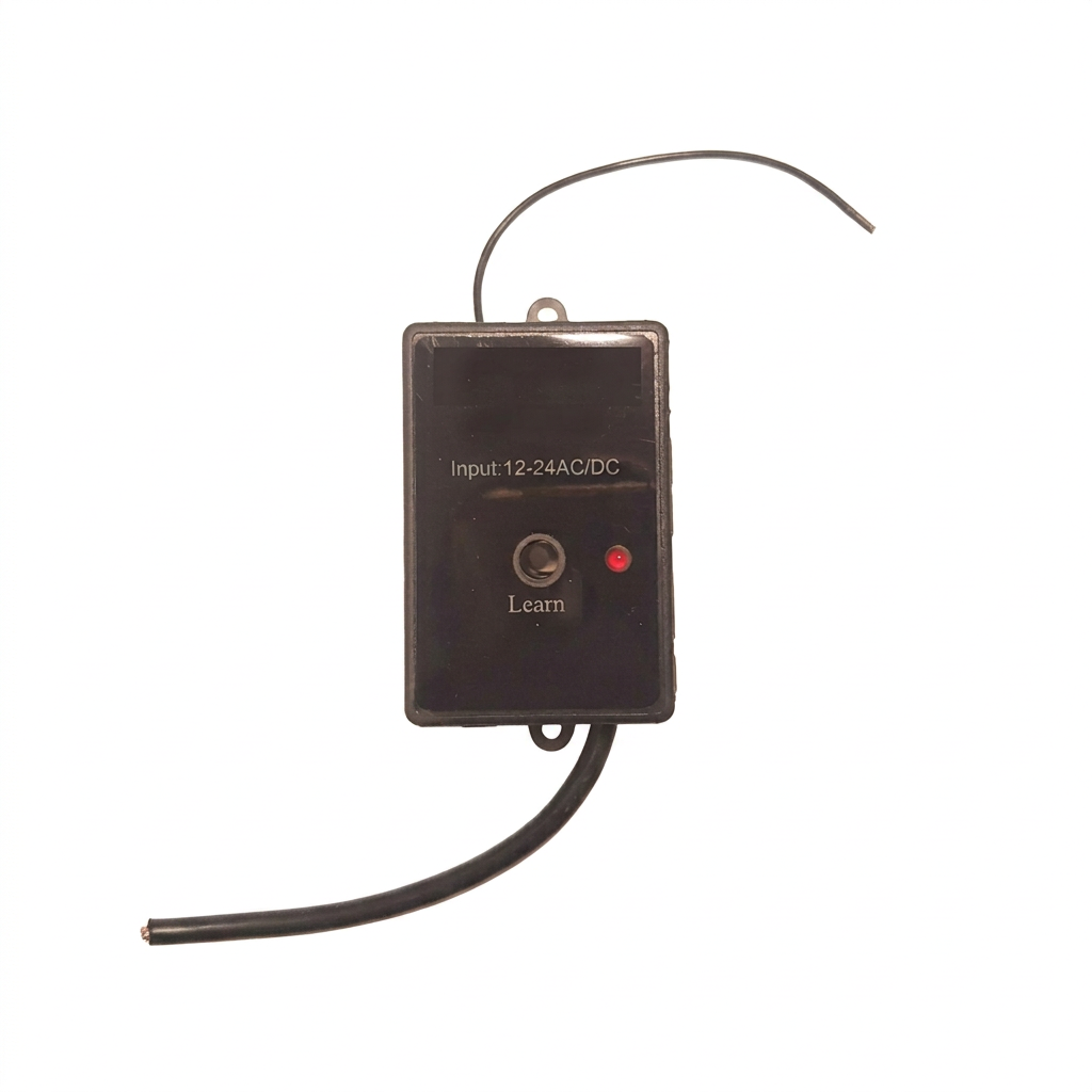 Receiver on a white background