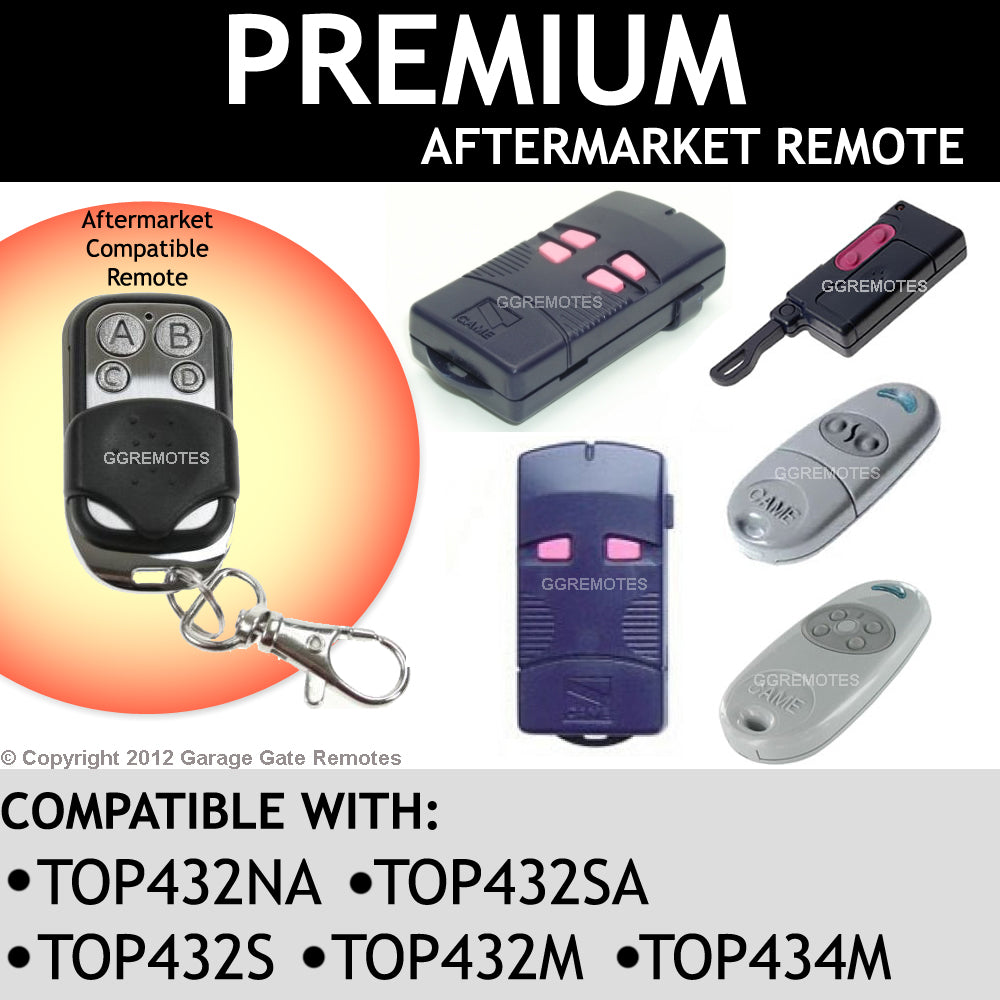 C. Automatic Gate Remote Control Opener Compatible With CAME TOP