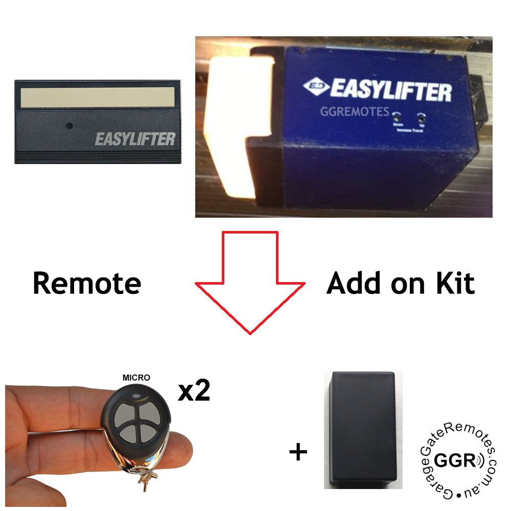 E. Remote Kit Suits Easylifter EL4 Garage Opener 059005/750EBD Remote Control