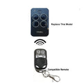 F. Remote Control Compatible with Grey Charcoal FAAC XT4 433RC